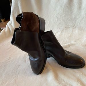 Cole Haan Brown Suede and Leather Booties 6.5